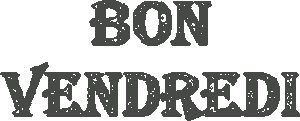 Gif animé Bon vendredi noir